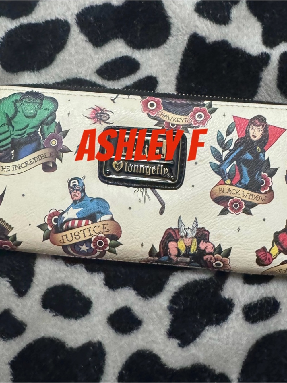 Loungefly Marvel Tattoo wallet